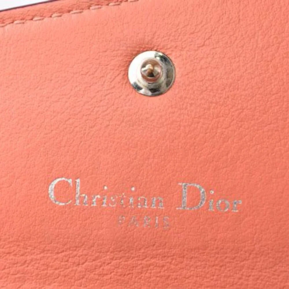 Christian Dior Wallet Chain Wallet Long Wallet Rancontre